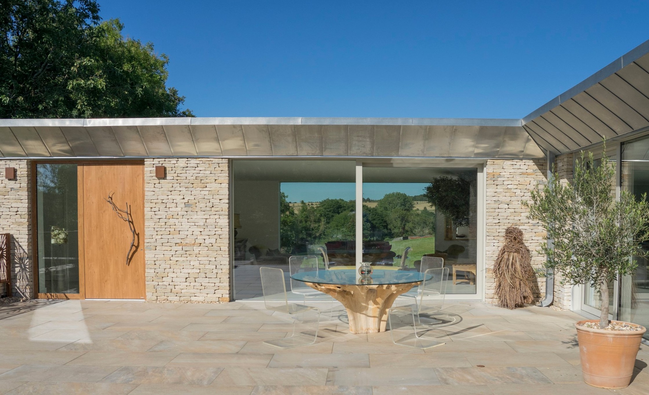 Contemporary eco home in AONB, Cirencester 