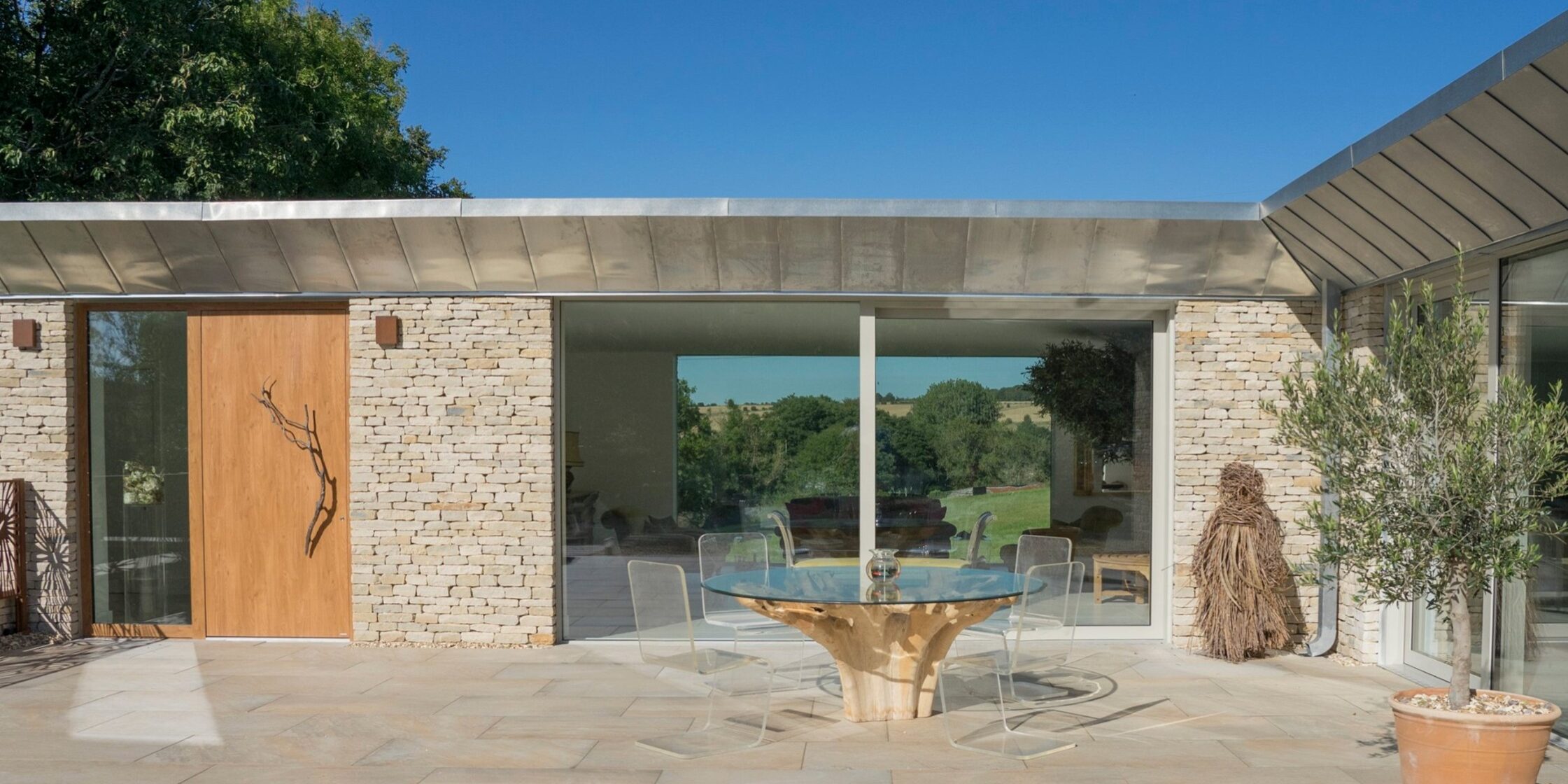 Contemporary eco home in AONB, Cirencester 