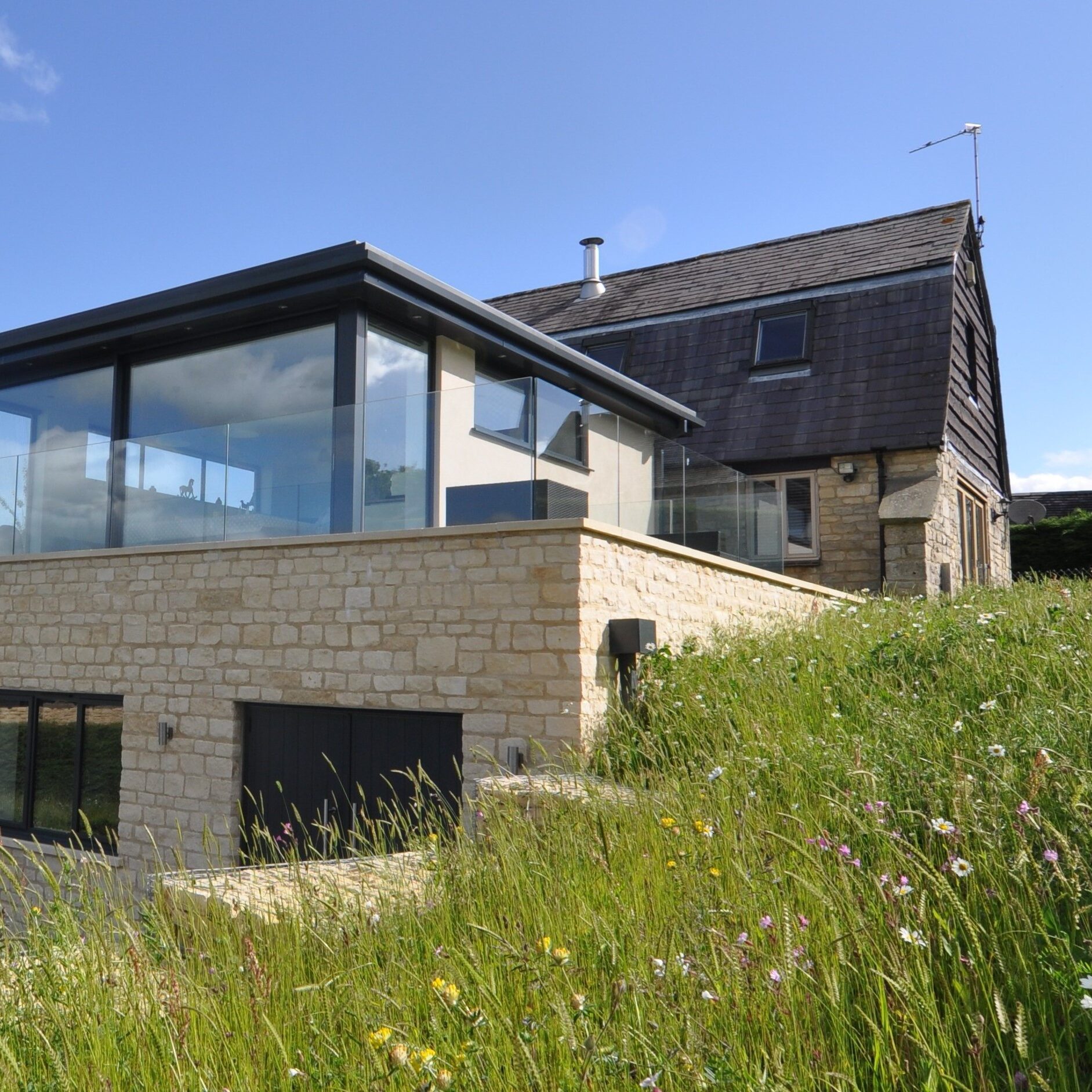 A different kind of extension, Cleeve Hill, Cheltenham