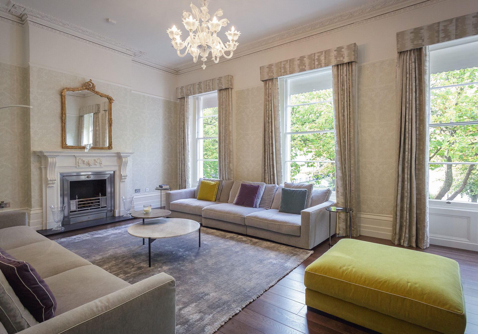 Contemporary extension to a listed town house <br>
Lansdown, Cheltenham